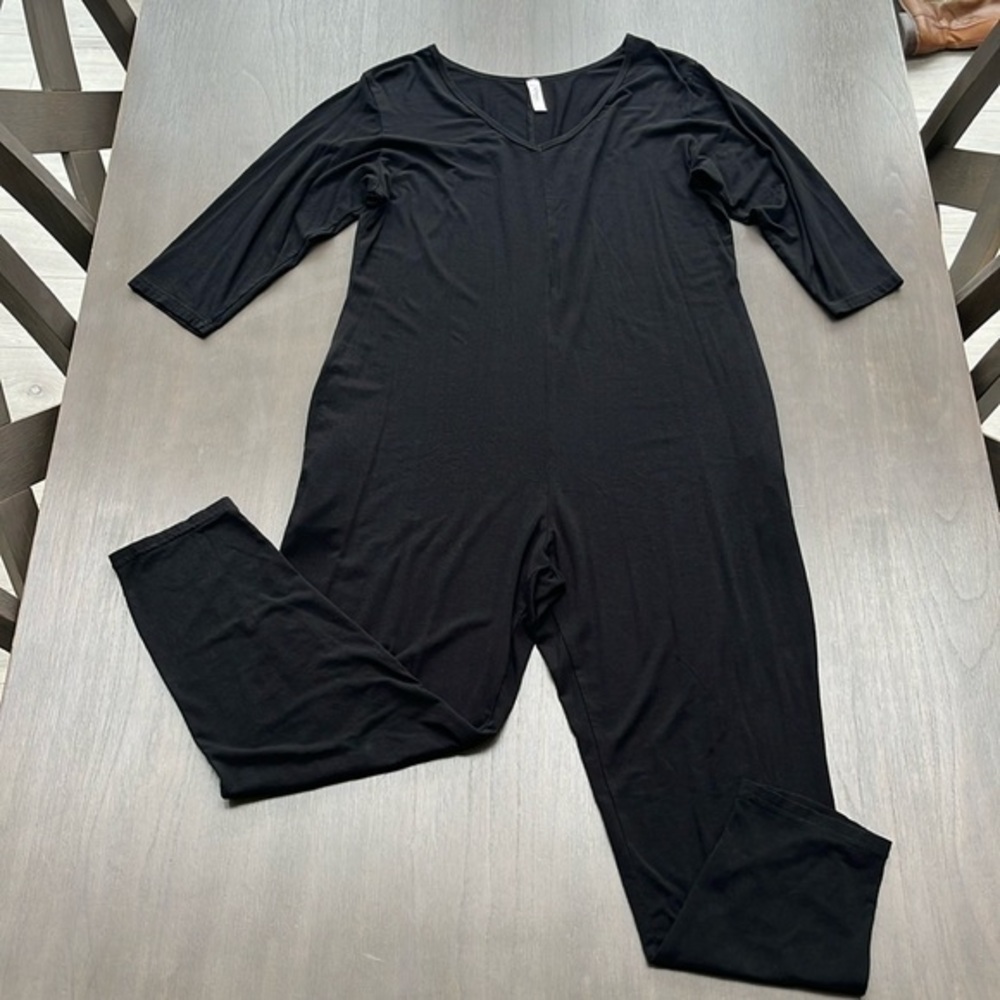 Gilmour Bamboo Romper Onsie Jumpsuit Black